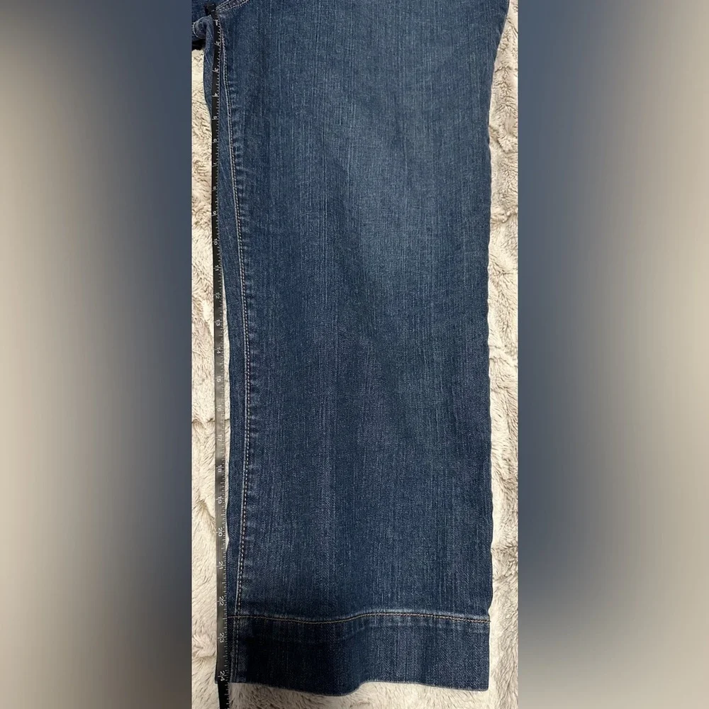 Eddie Bauer Women’s Tall Femme Grande Pants Blue Jeans Size 18T - Picture 7 of 13